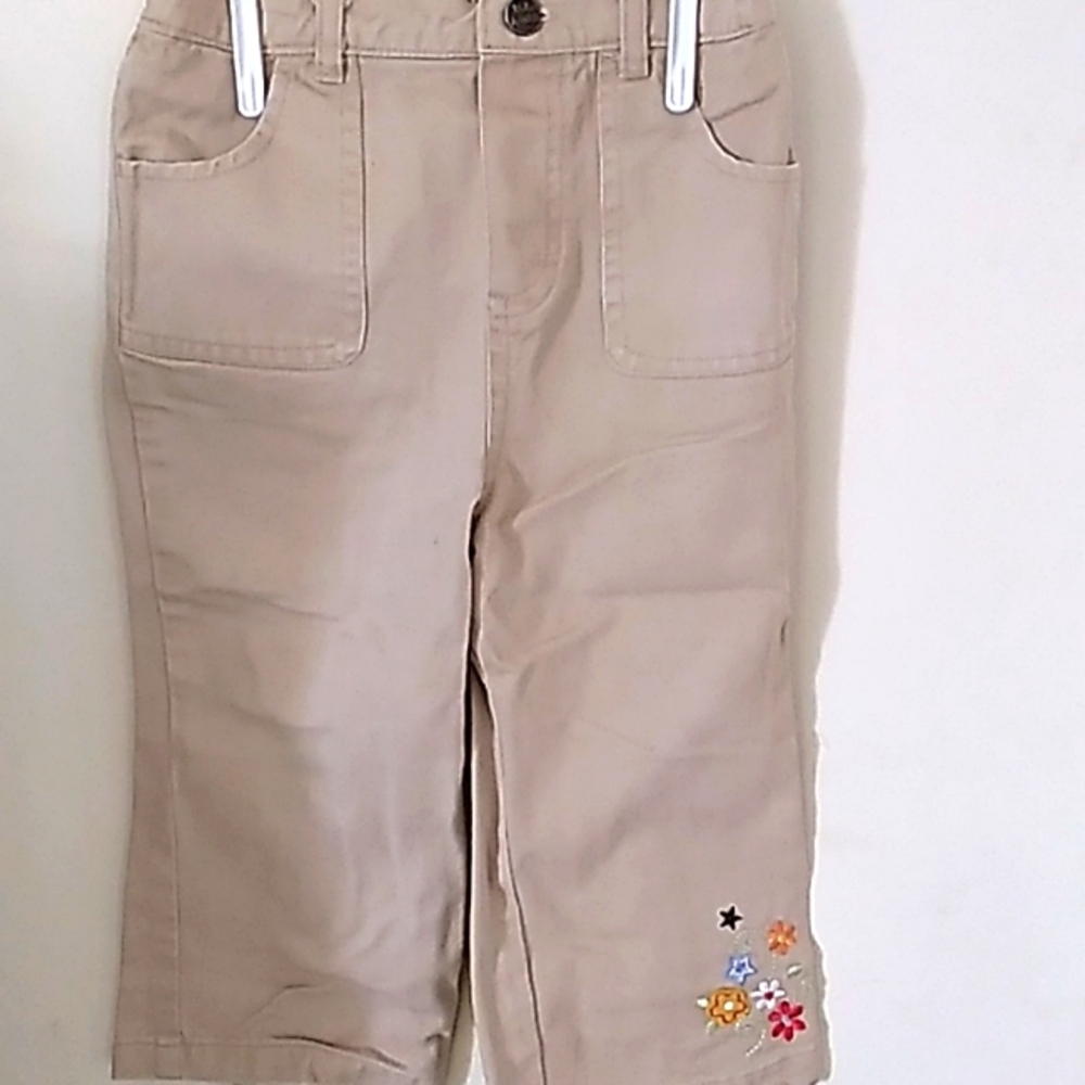 24M girl tan pants